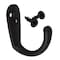 Gliderite Hardware 1-3/4 in. Matte Black Small Coat Hook, 5PK 7005-MB-5 - alternate 1